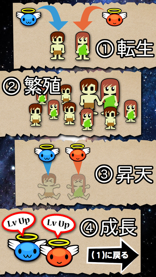 ニンゲンの繁殖のスクリーンショット_3