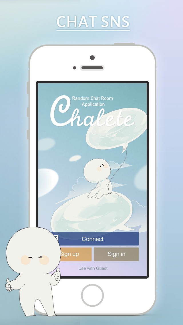 Chalete - RandomChatroomのスクリーンショット_4