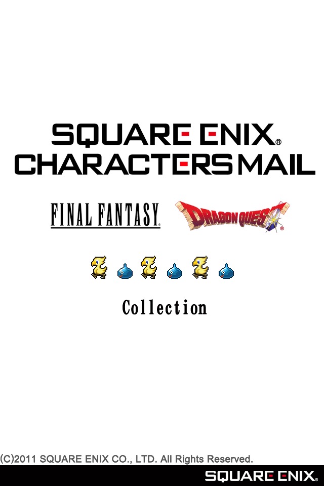 SQUARE ENIX CHARACTERS MAILのスクリーンショット_1