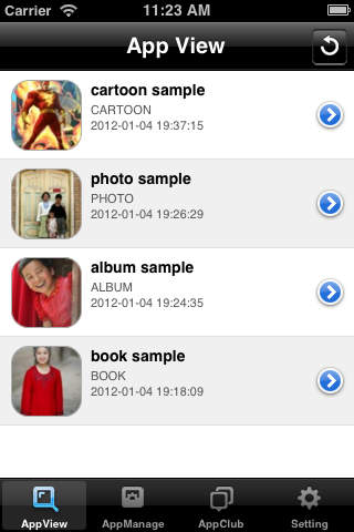 BindApp Viewerのスクリーンショット_1