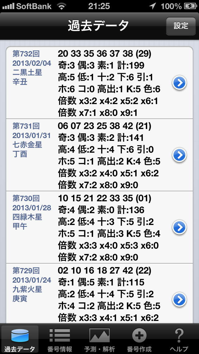 ロト6統計論のスクリーンショット_1