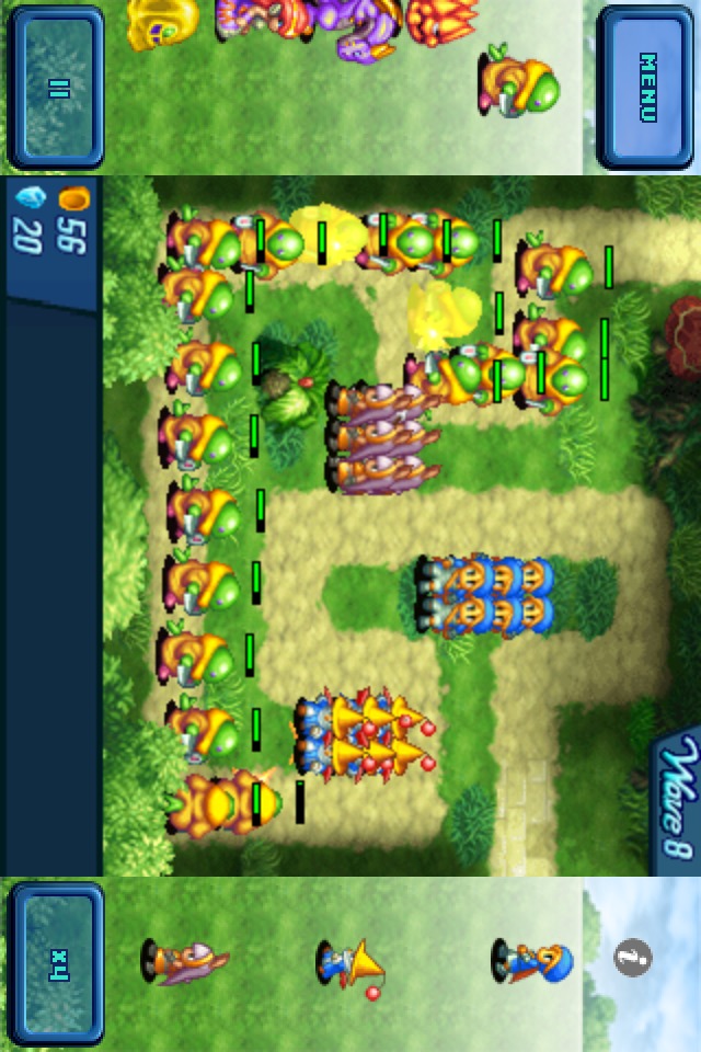 CRYSTAL DEFENDERS Liteのスクリーンショット_1