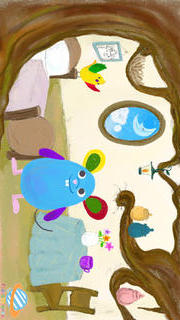 親子で楽しめる赤ちゃん・幼児・子供向け動く絵さがし絵本「どこにいるかな？」（右脳が発達する知育学習用無料アプリ）のスクリーンショット_5