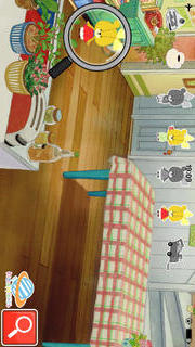 親子で一緒に楽しめる幼児・子供向け無料アプリ「がんばれ！ルルロロの虫めがね探検」観察力と感性を豊かにする知育学習のスクリーンショット_2