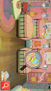 親子で一緒に楽しめる幼児・子供向け無料アプリ「がんばれ！ルルロロの虫めがね探検」観察力と感性を豊かにする知育学習のスクリーンショット_3