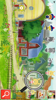 親子で一緒に楽しめる幼児・子供向け無料アプリ「がんばれ！ルルロロの虫めがね探検」観察力と感性を豊かにする知育学習のスクリーンショット_4