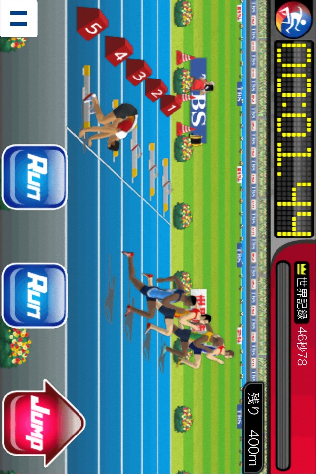 400mハードル TBS世界陸上 by TBS on Mobageのスクリーンショット_3