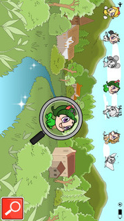 アクビガールの虫めがね探検：おとうさんやおかあさんといっしょに遊べる子供向け無料知育ゲームアプリのスクリーンショット_4