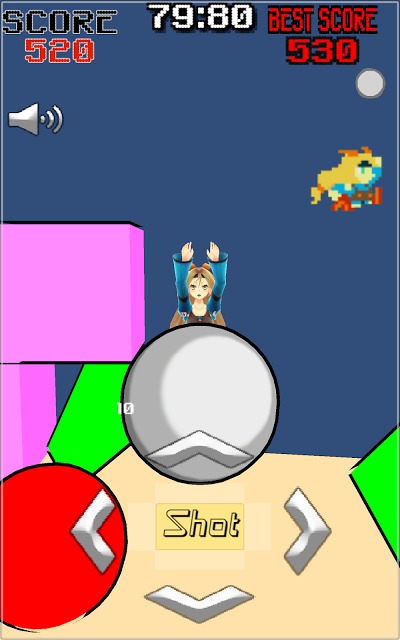 Unity-たまごシューターのスクリーンショット_2