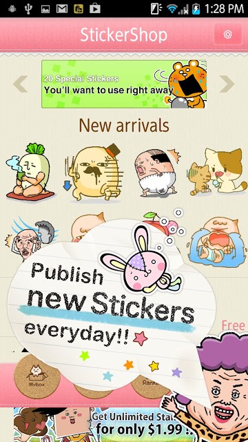 スタンプショップ ☆LINEやfacebookでスタンプ★のスクリーンショット_5