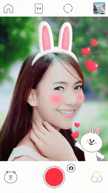 LINE Camera - アニメーションスタンプのスクリーンショット_2