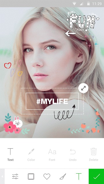 LINE Camera - アニメーションスタンプのスクリーンショット_5