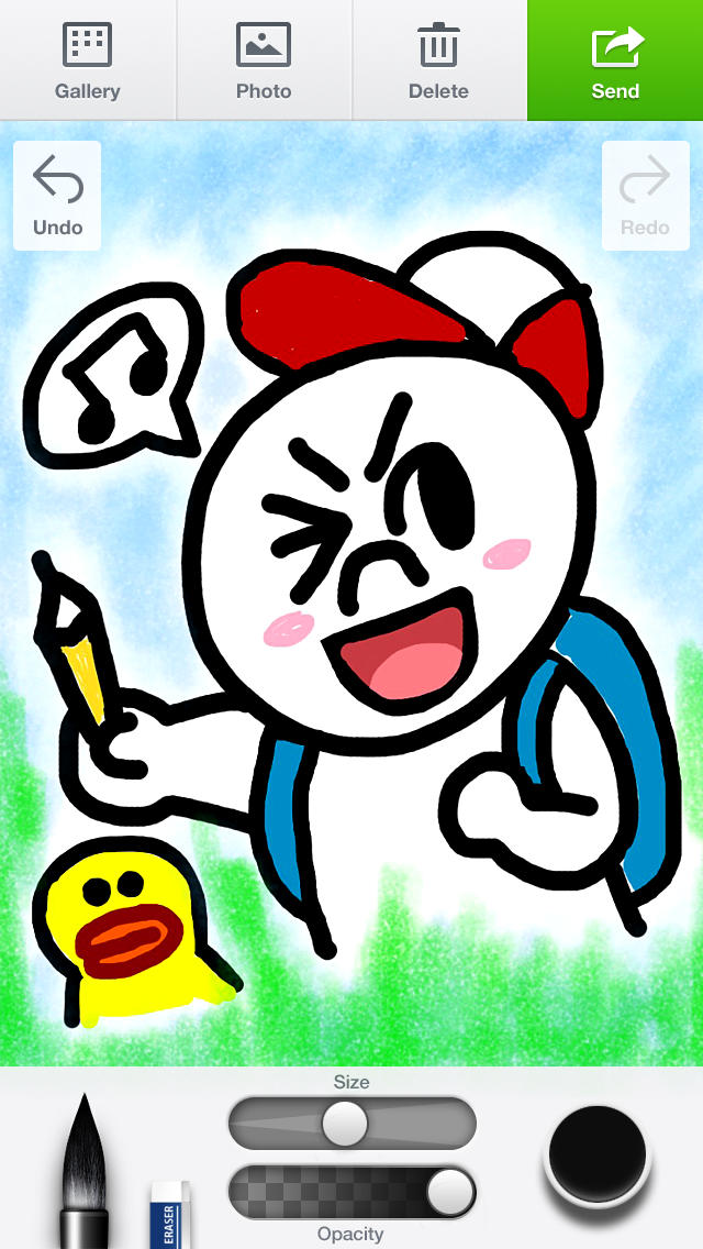 LINE Brush Liteのスクリーンショット_1