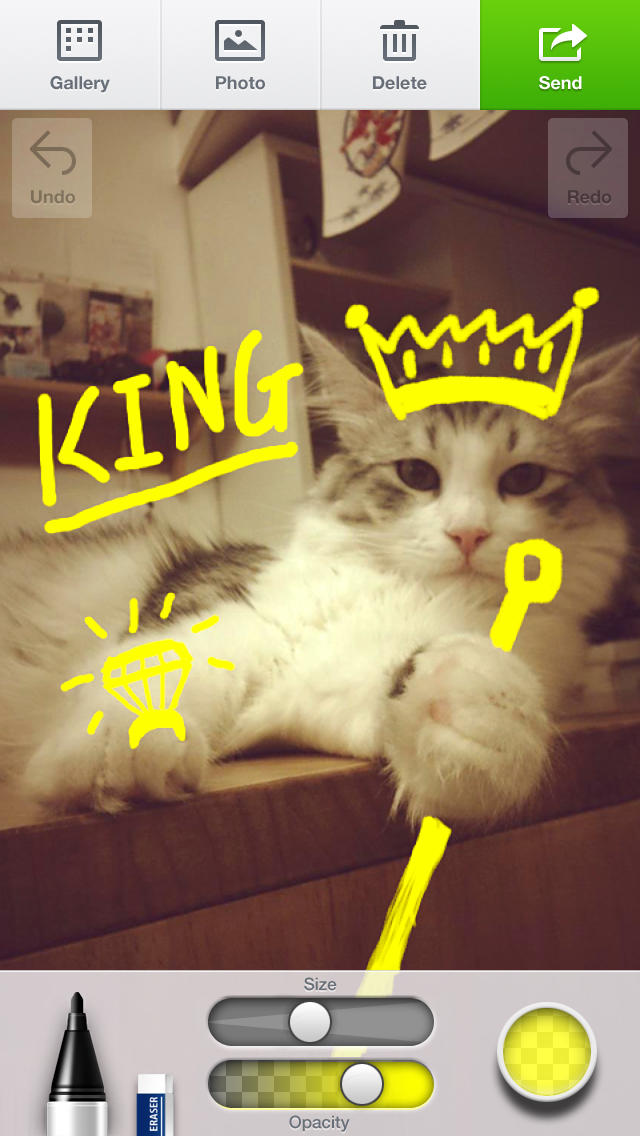 LINE Brush Liteのスクリーンショット_5