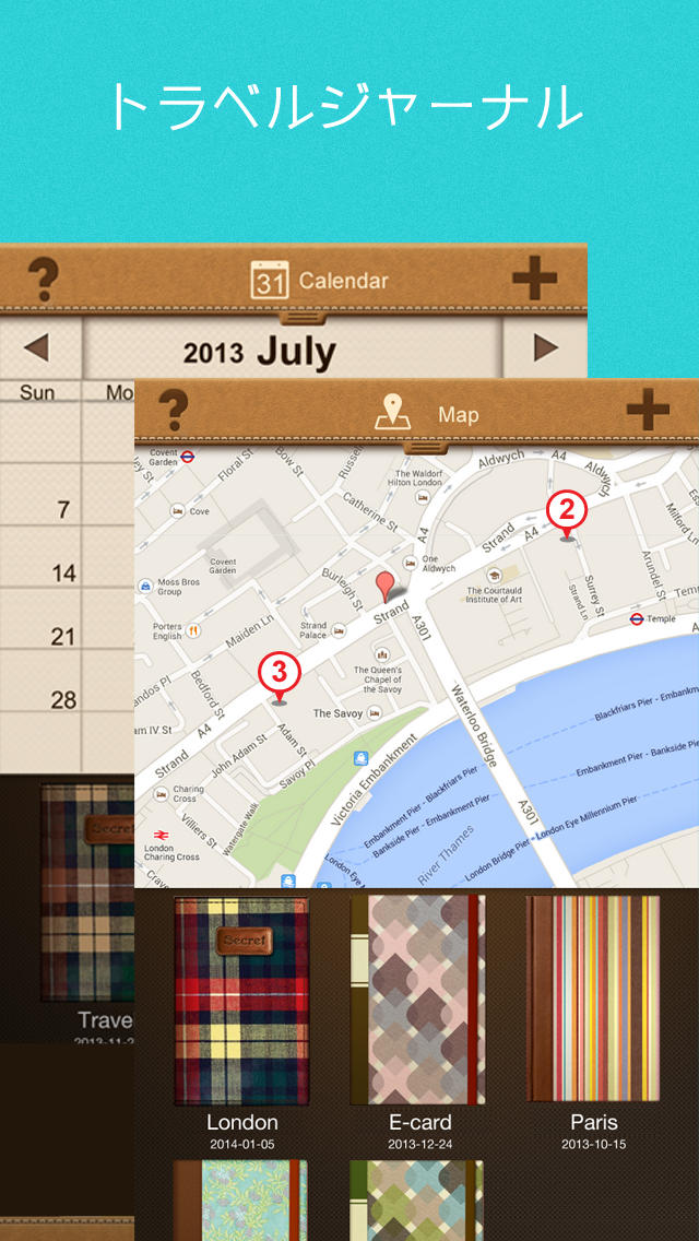 NoteLedge Premium - 手書き、スケッチ、写真、動画に録音まで！贅沢な多機能デジタルノートアプリのスクリーンショット_3
