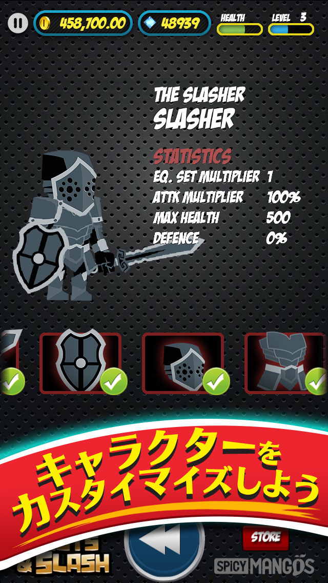 モンスター＆スロット -Slots n' Slash スロット&斬撃アクション- 無料のスクリーンショット_2