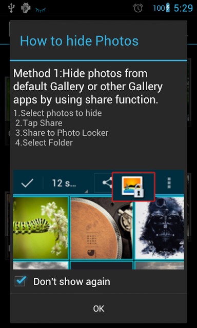 Photo Locker - Hide Picturesのスクリーンショット_4