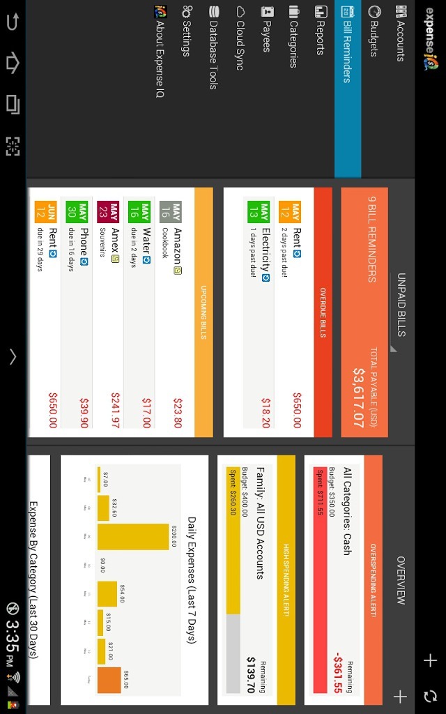 Expense IQ - Expense Managerのスクリーンショット_2