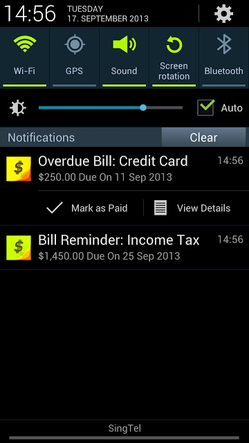 Bills Reminderのスクリーンショット_4