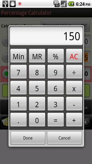 Percentage Calculatorのスクリーンショット_2