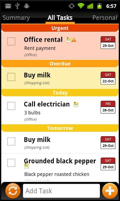 TNT Lite - To-Doリストの管理のスクリーンショット_3