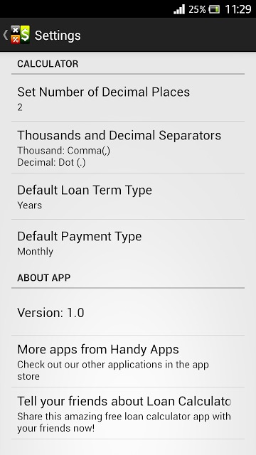 Loan Calculatorのスクリーンショット_5