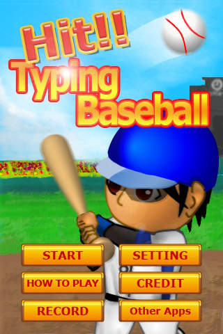 Hit!! Typing Baseballのスクリーンショット_1