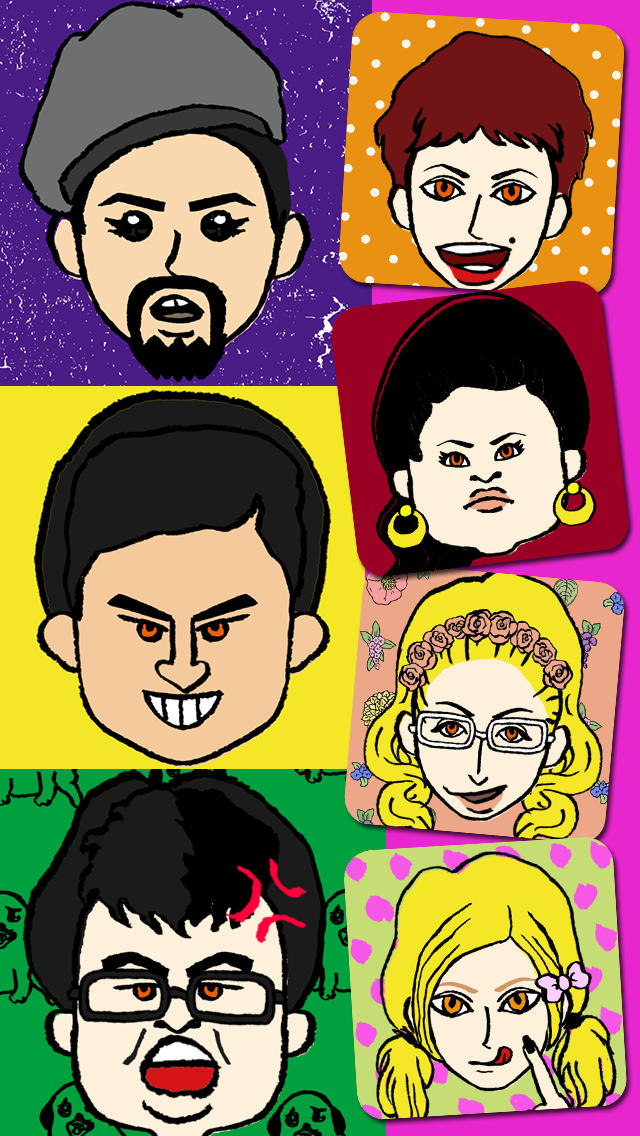 Like me! 似顔絵をつくろう - らくがき風のスクリーンショット_2