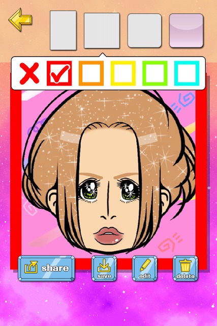 Like me! 似顔絵をつくろう - アニメ風のスクリーンショット_4