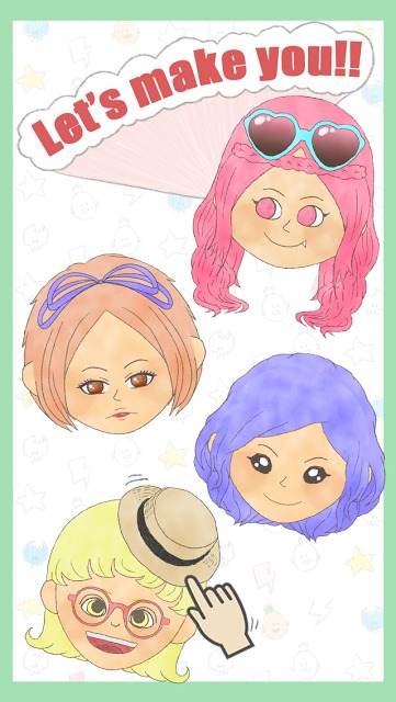 Like me! 似顔絵をつくろう - ゆるかわ風のスクリーンショット_4