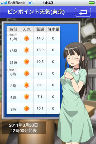萌えテレ（日向　四月咲）　CV：沢城みゆきのスクリーンショット_5
