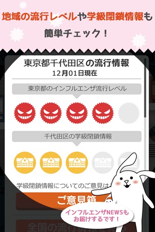 あなたの街のインフルエンザ速報のスクリーンショット_3