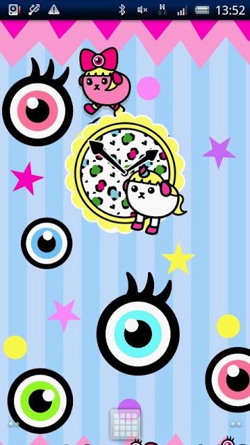豆しぱみゅぱみゅ時計ｳｨｼﾞｪｯﾄ[3]のスクリーンショット_3