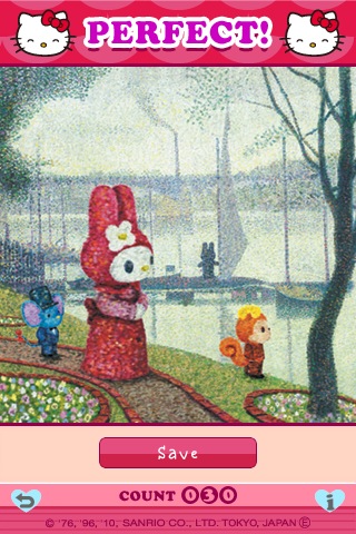 ハローキティ15パズルのスクリーンショット_4
