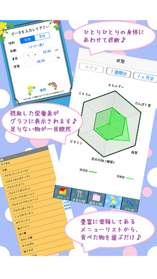 食べレコ - 食事健康管理 -のスクリーンショット_2