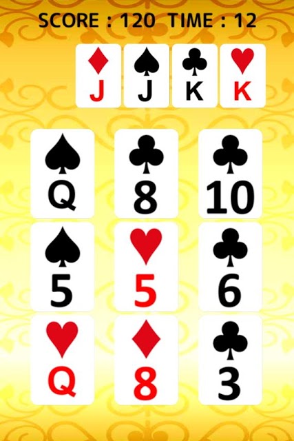 れんぞくポーカー【お手軽無料ポーカーゲーム】のスクリーンショット_2