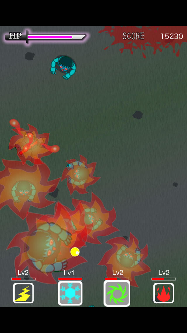 忍 vs ゾンビのスクリーンショット_1