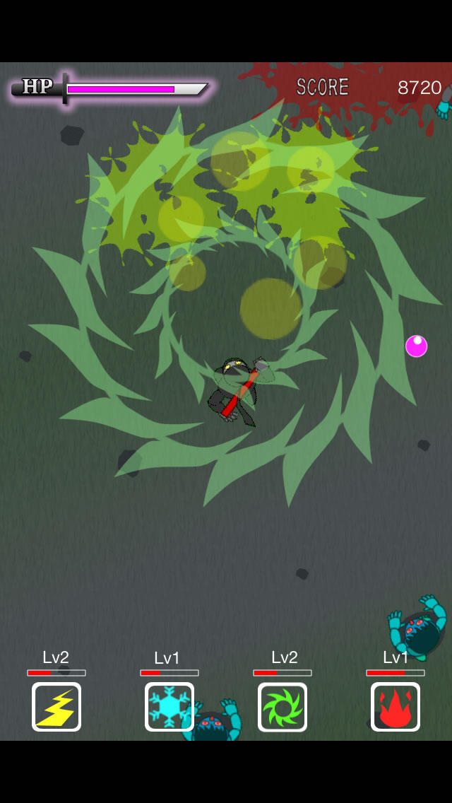 忍 vs ゾンビのスクリーンショット_2