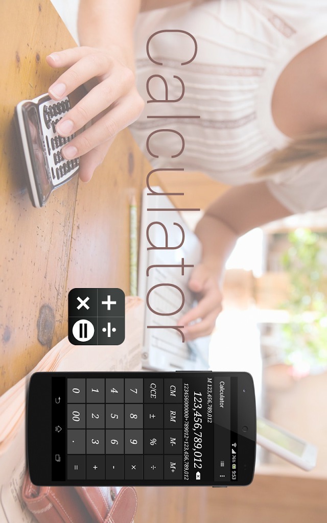 電卓 - シンプルでスタイリッシュな電卓のスクリーンショット_2