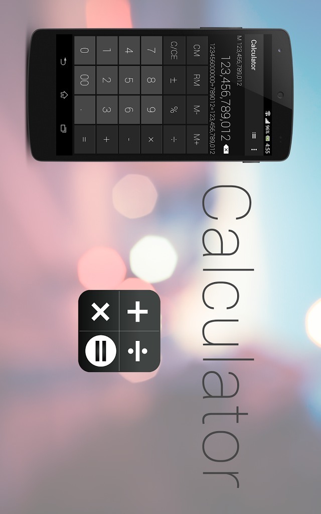 電卓 - シンプルでスタイリッシュな電卓のスクリーンショット_3