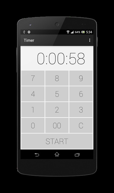 タイマー - シンプルなキッチンタイマー&amp;ストップウォッチのスクリーンショット_5