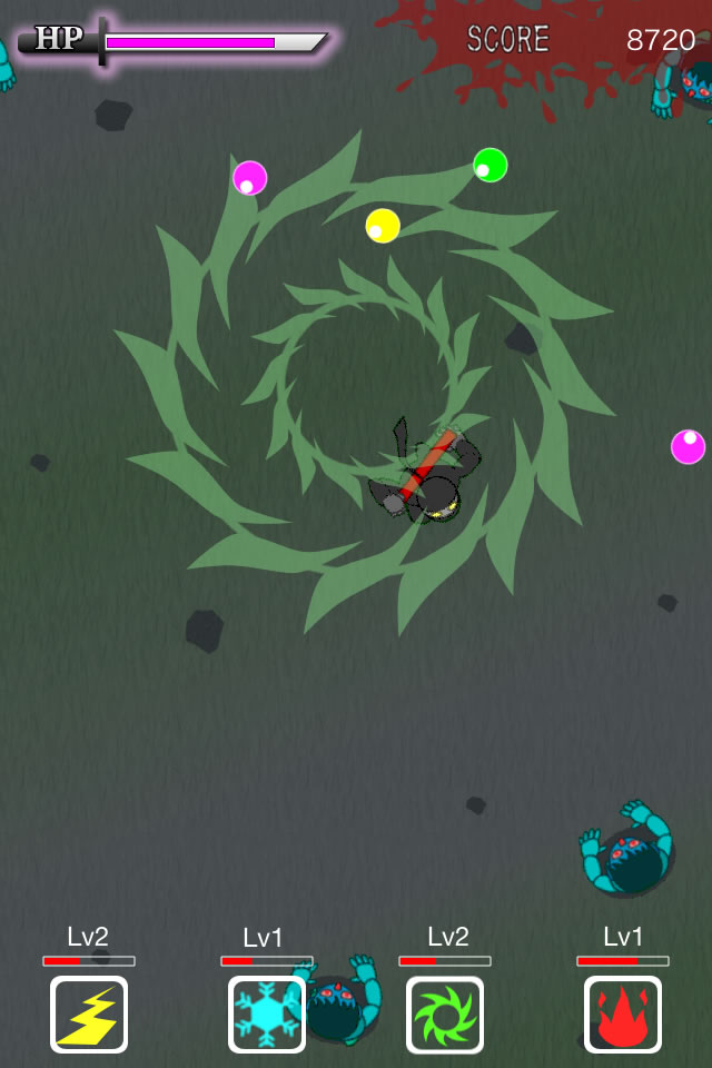 忍 vs ゾンビのスクリーンショット_2