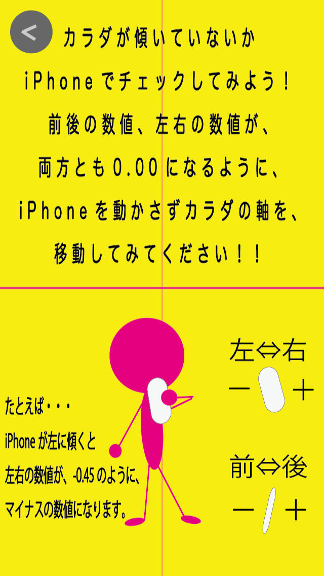 姿勢アプリ 〜１４日サポート〜のスクリーンショット_3
