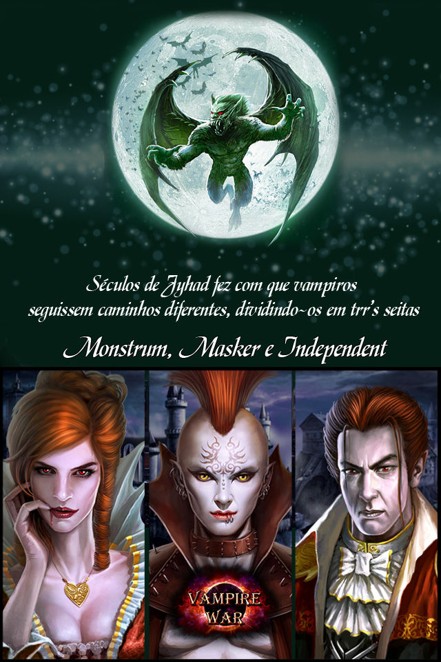 Vampire War - Portuguêsのスクリーンショット_3