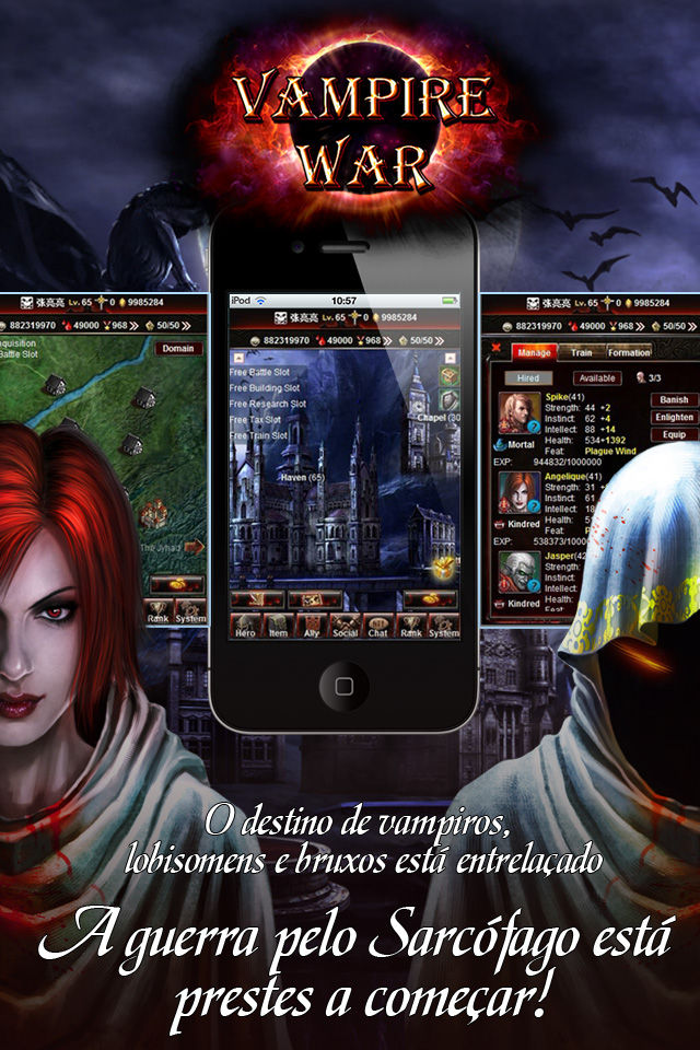 Vampire War - Portuguêsのスクリーンショット_5