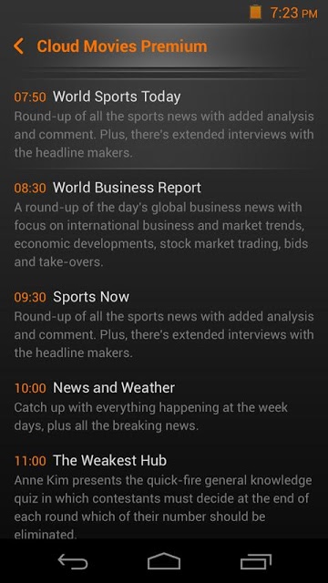 DVB-T Dongle for Androidのスクリーンショット_2