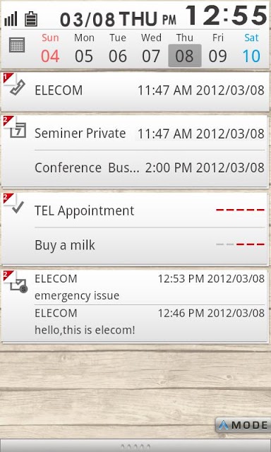 ELECOM bizSwiper WoodDeskのスクリーンショット_1