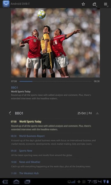 DVB-T for Androidのスクリーンショット_2
