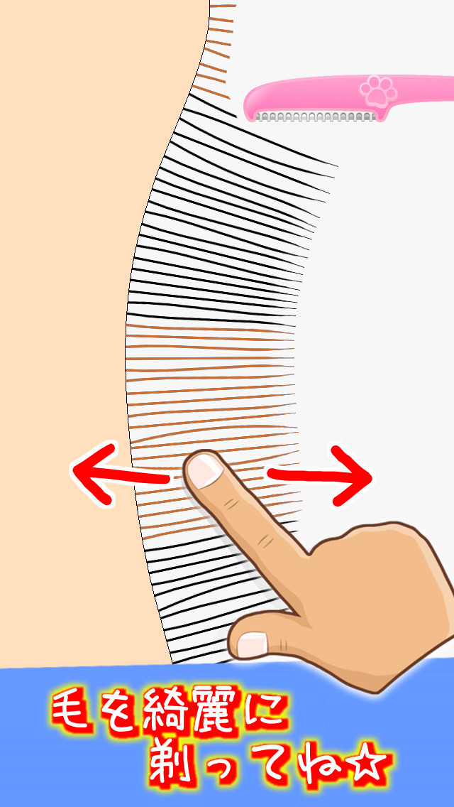 ねこ毛ぞりのスクリーンショット_2