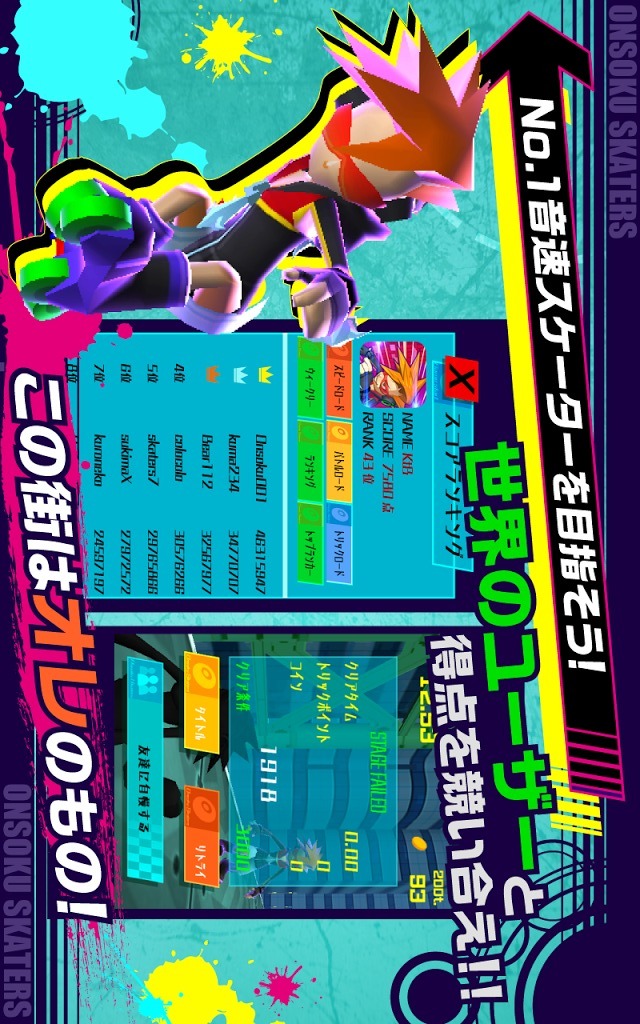 音速スケーターズ！のスクリーンショット_3
